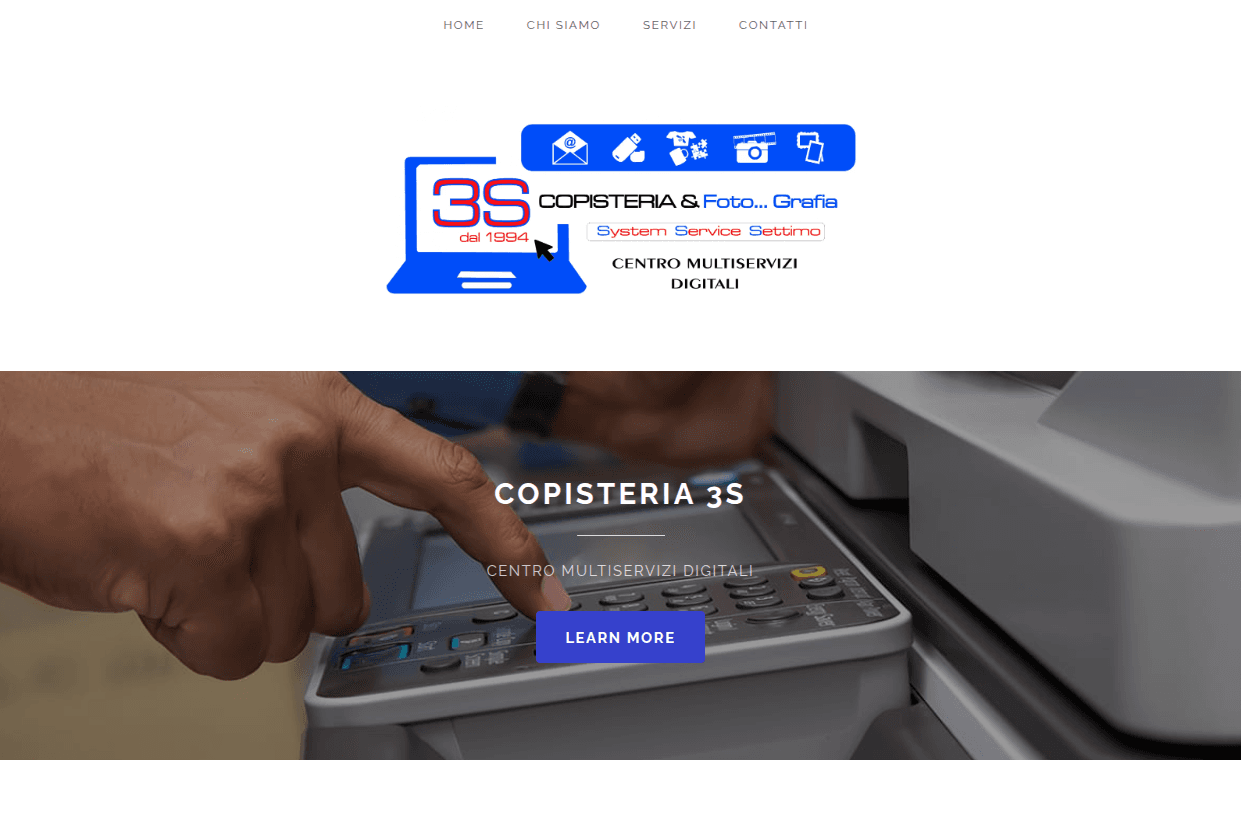 Sito Web per Copisterie